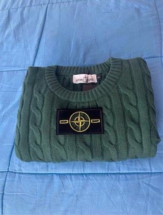 Jersey Stone Island Verde Talla S