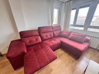 Sofá chaiselongue eléctrico