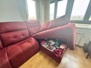 Sofá chaiselongue eléctrico