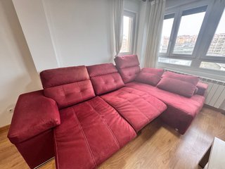 Sofá chaiselongue eléctrico