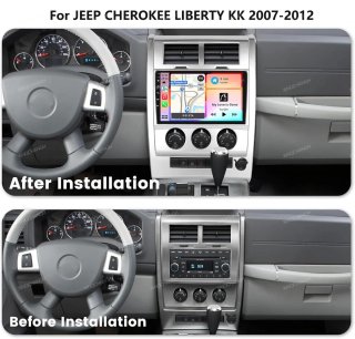 Radio pantalla de coche para Jeep Cherokee Libet