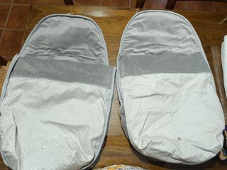 Dos Sacos Hamaca Mountain Buggy Duet KUKU GRIS