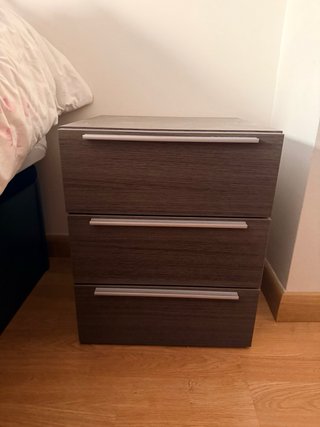 Mesitas de noche y sinfonier madera Canape colchon