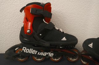 Pack Patines Rollerblade Microblade + Protecciones