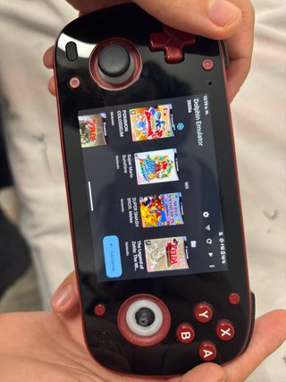 Retroid Pocket Mini V2 Rojo/Negro