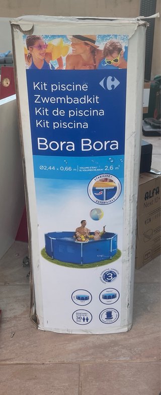 Piscina Bora Bora Carrefour 2.44m