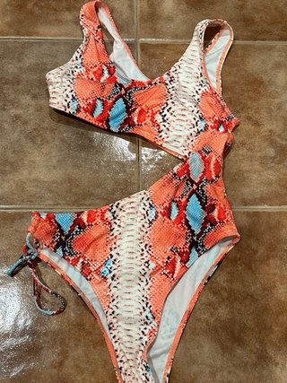 Trikini estampado serpiente talla S