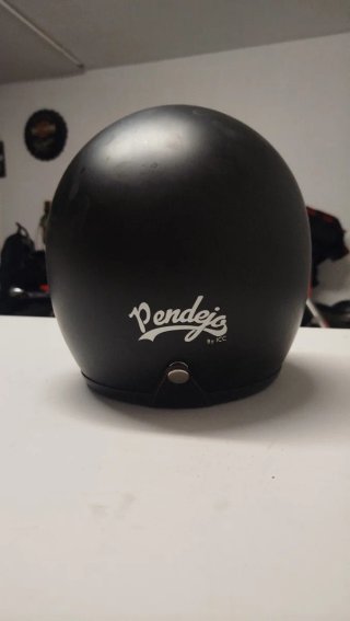 Casco Pendejo Negro Mate