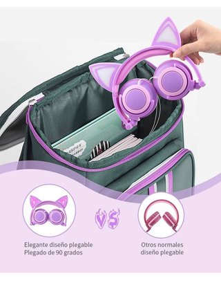 Auriculares gata para Gaming Niñas - Nuevo