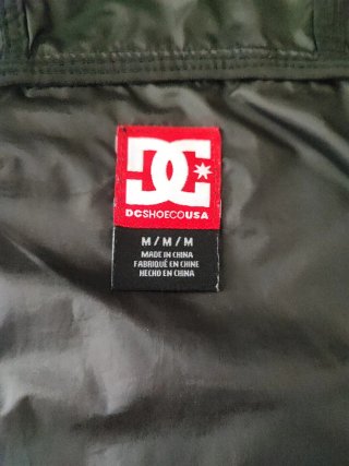 Giacca a vento DC Shoes M Nero/Rosso 7/10