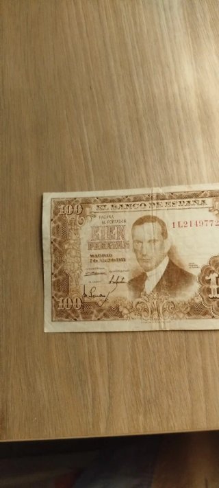 Billete 100 Pesetas Julio Romero de Torres