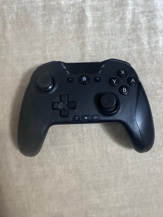 Mando de juegos negro