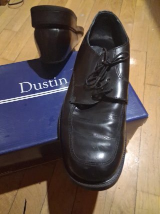 Zapatos de vestir de cuero negros