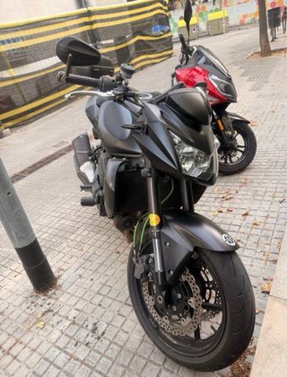 Kawasaki Z750 Negra