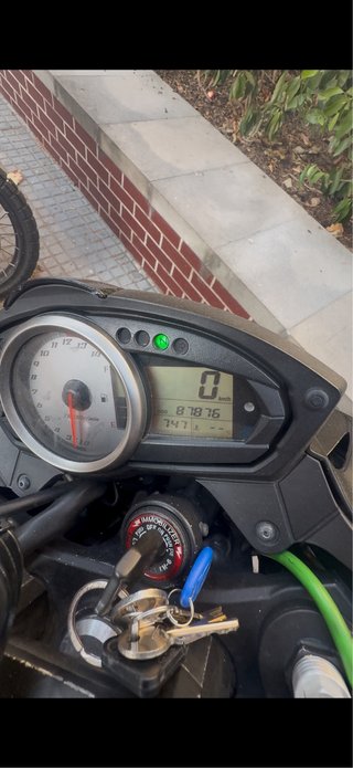 Kawasaki Z750 Negra