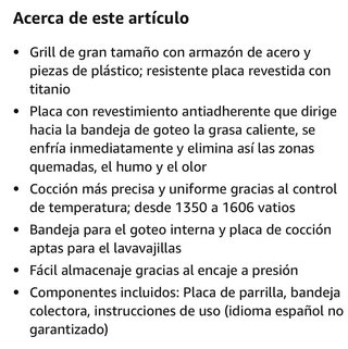 Plancha eléctrica George Foreman · A ESTRENAR