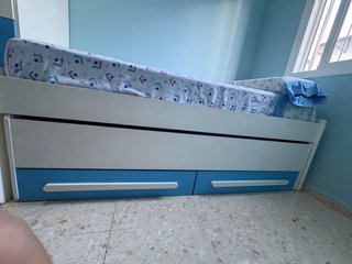 Cama nido 90x190 con cajones