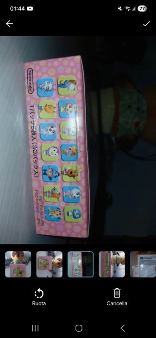 Animal crossing vintage Box sigillato di carte