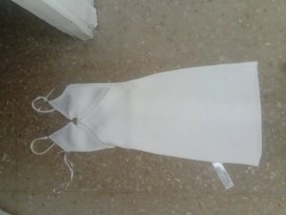 Vestido blanco tirantes