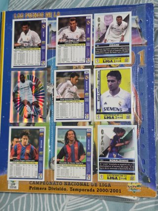 Álbumes Mundicromos LFP 2001, 2003, 2004