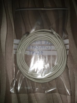 Cable Ethernet (CAT 5E) 10mt Nuevo