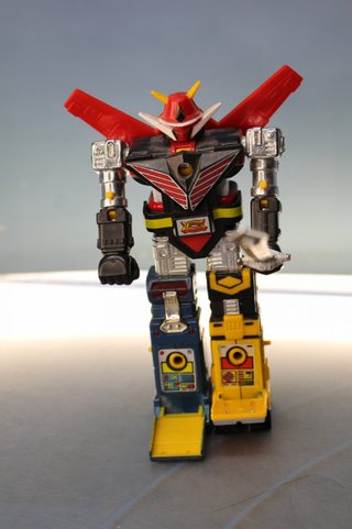Robot giapponese God Sigma. Bandai Godaikin 1982?