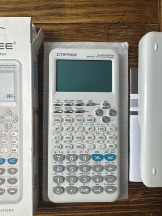 Calculadora Gráfica Científica con 360 funciones