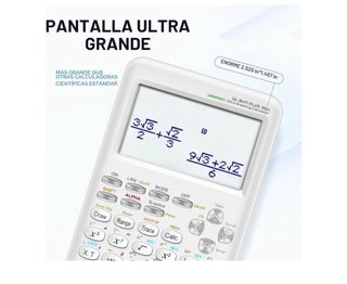 Calculadora Gráfica Científica con 360 funciones