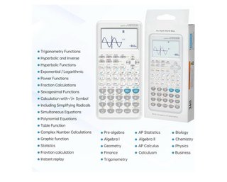 Calculadora Gráfica Científica con 360 funciones