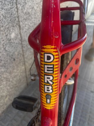 Bicicleta Derbi Cross Jet Roja
