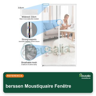 Mosquitera porta magnetica per aria fresca