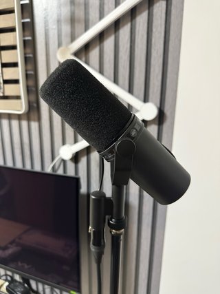 Microfone profissional de estúdio Shure SM7B