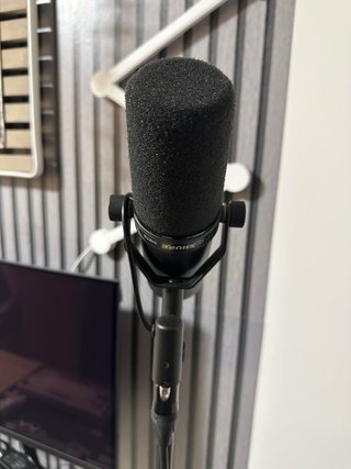 Microfone profissional de estúdio Shure SM7B