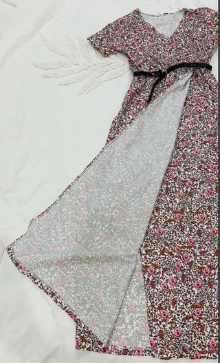 Vestido largo floral