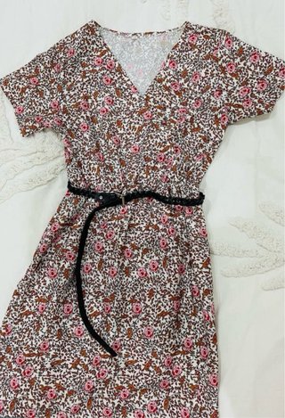 Vestido largo floral