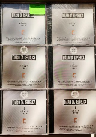 Diário da República I Série em CD-ROM oficial INCM