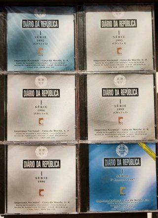 Diário da República I Série em CD-ROM oficial INCM