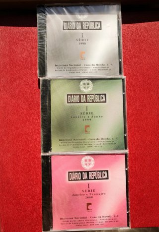 Diário da República I Série em CD-ROM oficial INCM