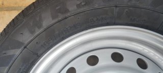 2 Llantas 13” 4x98 ET30 + Neumáticos 165/70 R13