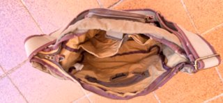 Bolso bandolera de lona