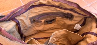 Bolso bandolera de lona