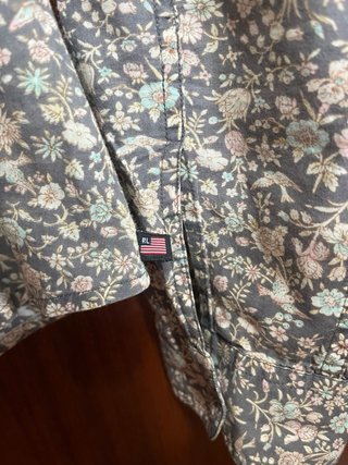 Camisa Ralph Lauren Flores Talla S