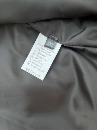 Chaqueta polipiel marrón