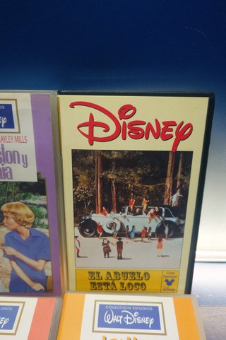 4 Películas Clásicas Walt Disney VHS