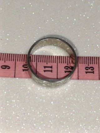Anillos Acero Plateado Talla 11 (3 uds)
