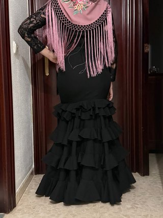 Traje Flamenca Negro
