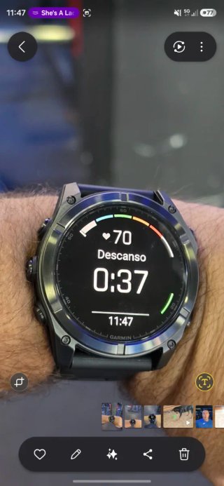 Garmin fenix 7x Plata