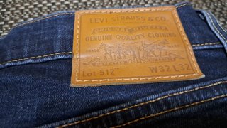 Pantalón Levis 512 W32 L32 Azul