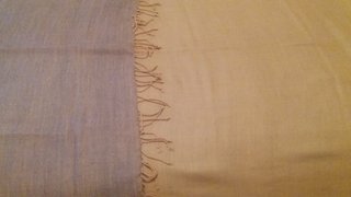 Bufanda chal reversible bicolor oversize