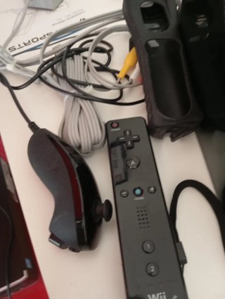 Nintendo Wii Negra con muchossss Juegos